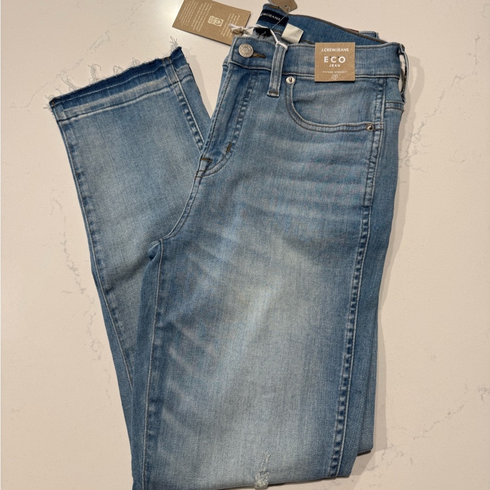 Jcrew Vintage Straight Jeans